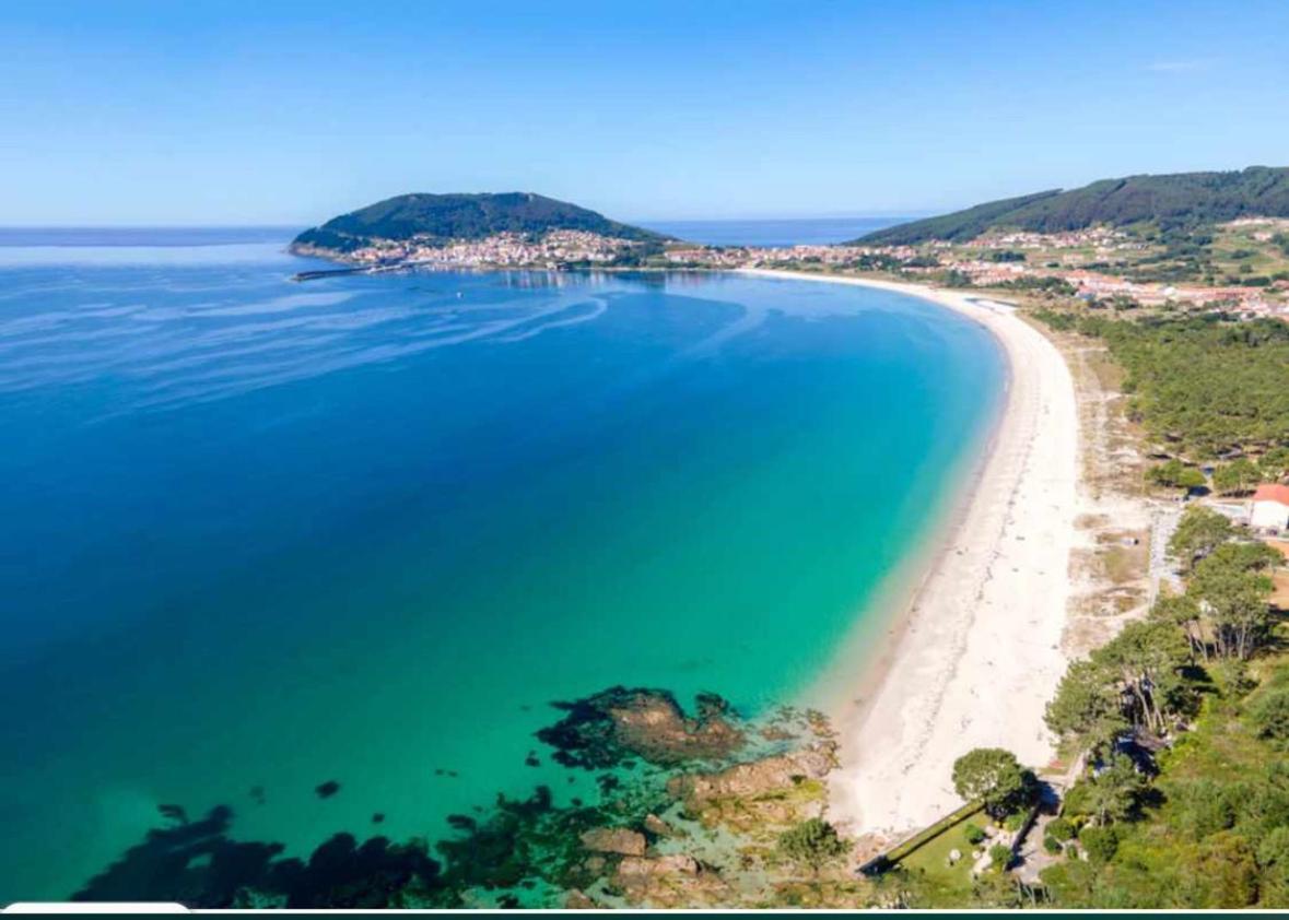 Apartamento Av.Galicia Playa Finisterra Exterior foto